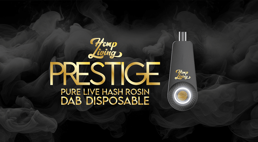 PRESTIGE Dab Disposable – 0.5g THCA Pure Live Hash Rosin